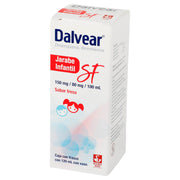 Dalvear Sf Inf Jarabe 150Mg/80Mg/100Ml 200Ml Fresa (Dropropizina/Bromhexina) - WeCare Pharma