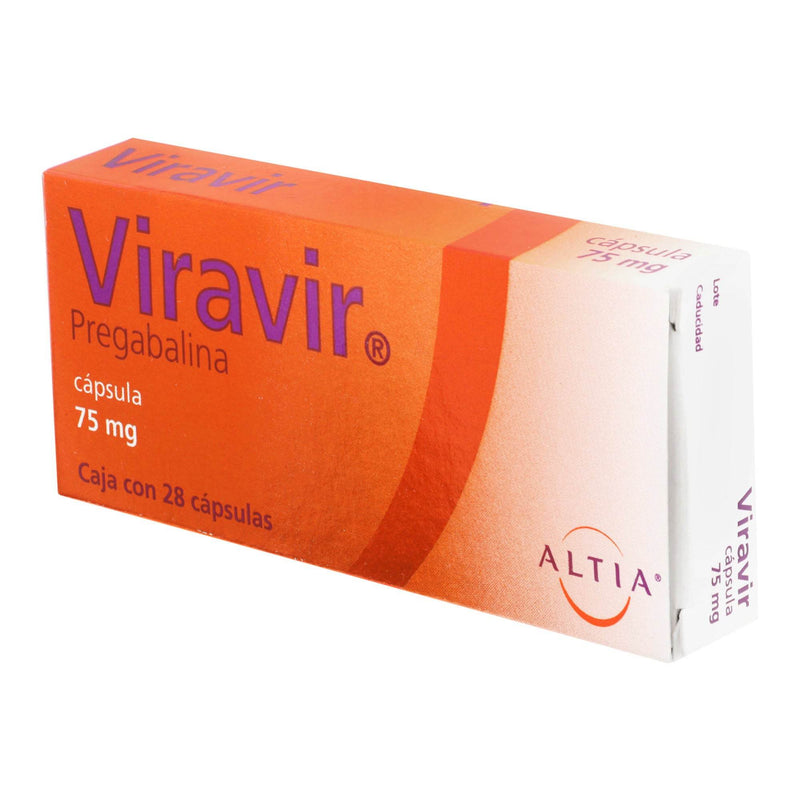 Viravir 75Mg Con 28 Capsulas (Pregabalina) - WeCare Pharma