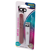 Corta Uñas C/Lima Top Fashion Con 1 - WeCare Pharma