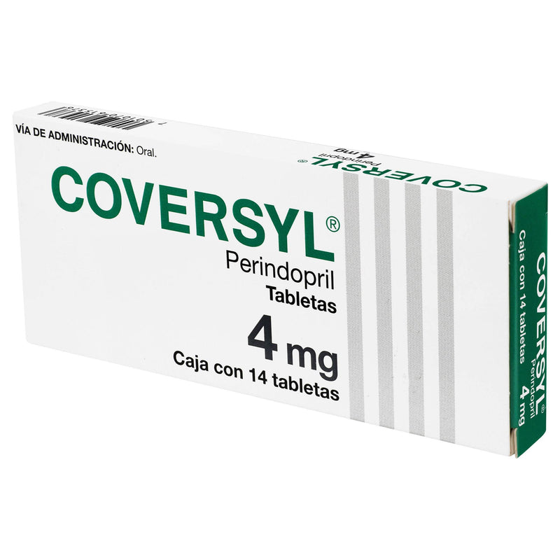 Coversyl 4Mg Con 14 Tabletas (Perindopril) - WeCare Pharma