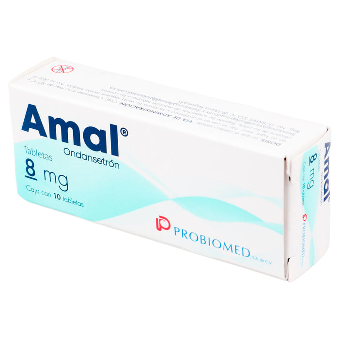 Amal 8Mg Con 10 Tabletas (Ondansetron) 3 - 7503000645477