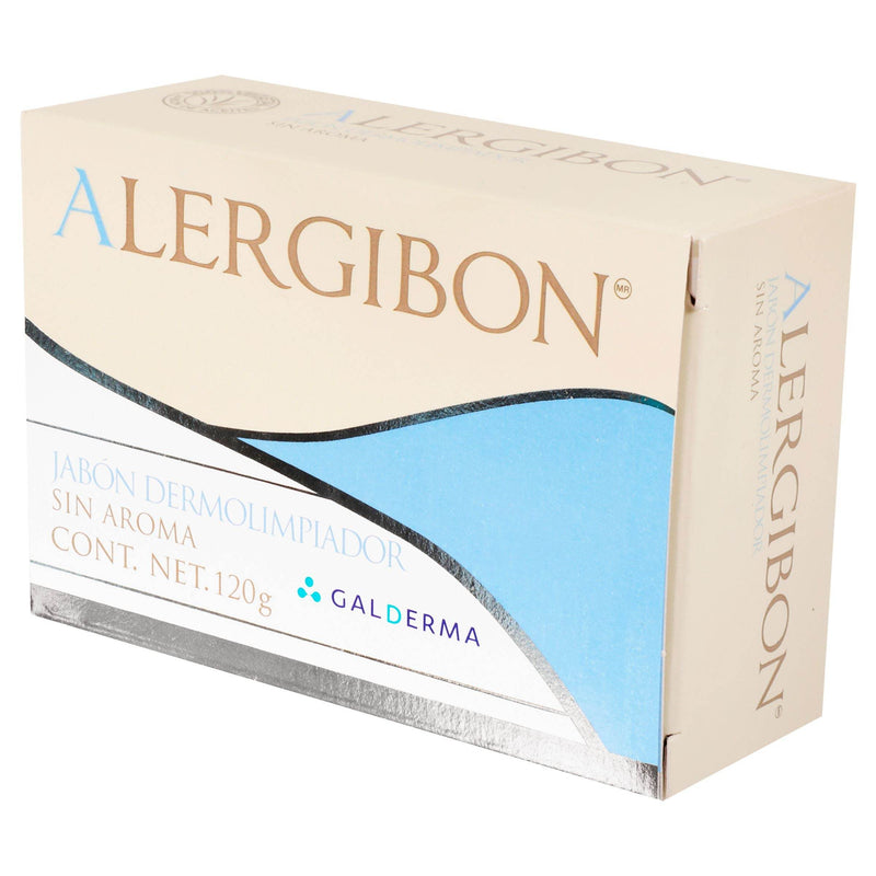Alergibon Jabón Sin Aroma Dióxido De Titanio 120G - WeCare Pharma