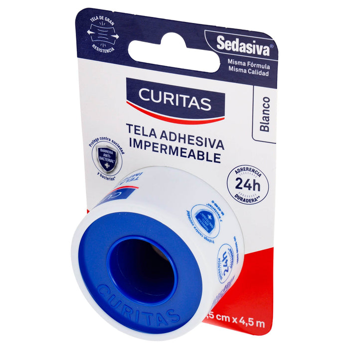 Tela Adhesiva 2.5Cmx4.5M Curitas Con 1 - WeCare Pharma