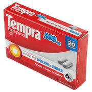 Tempra 500Mg Con 20 Tabletas (Paracetamol) - WeCare Pharma
