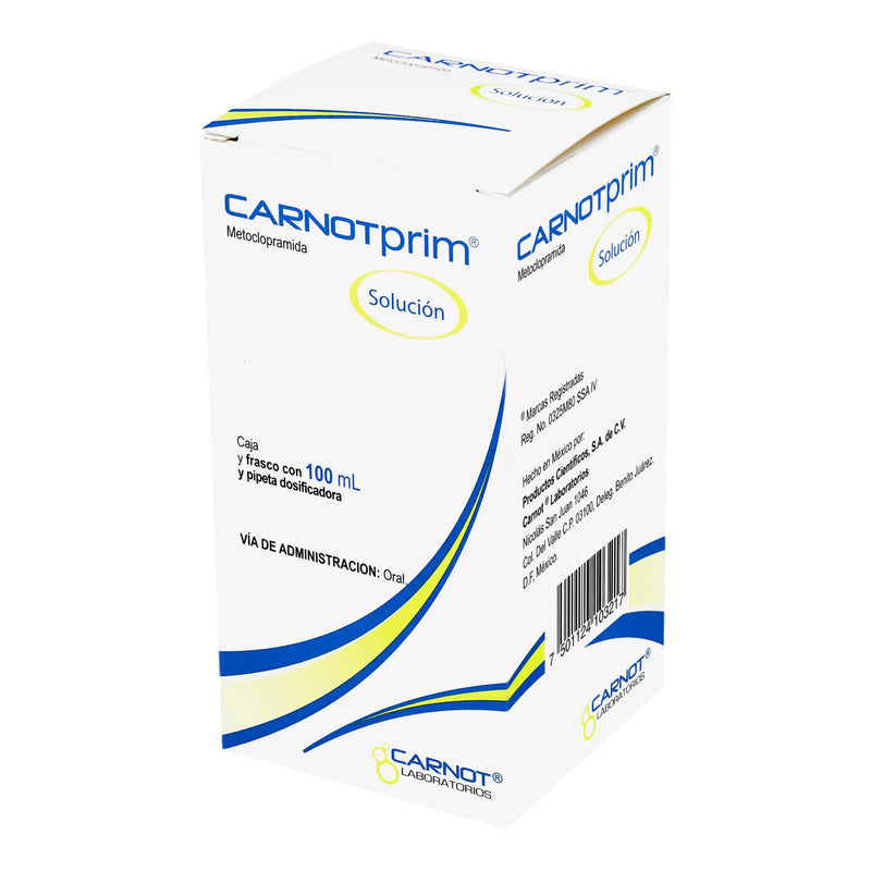 Carnotprim Solución 100Mg/100Ml (Metoclopramida) - WeCare Pharma
