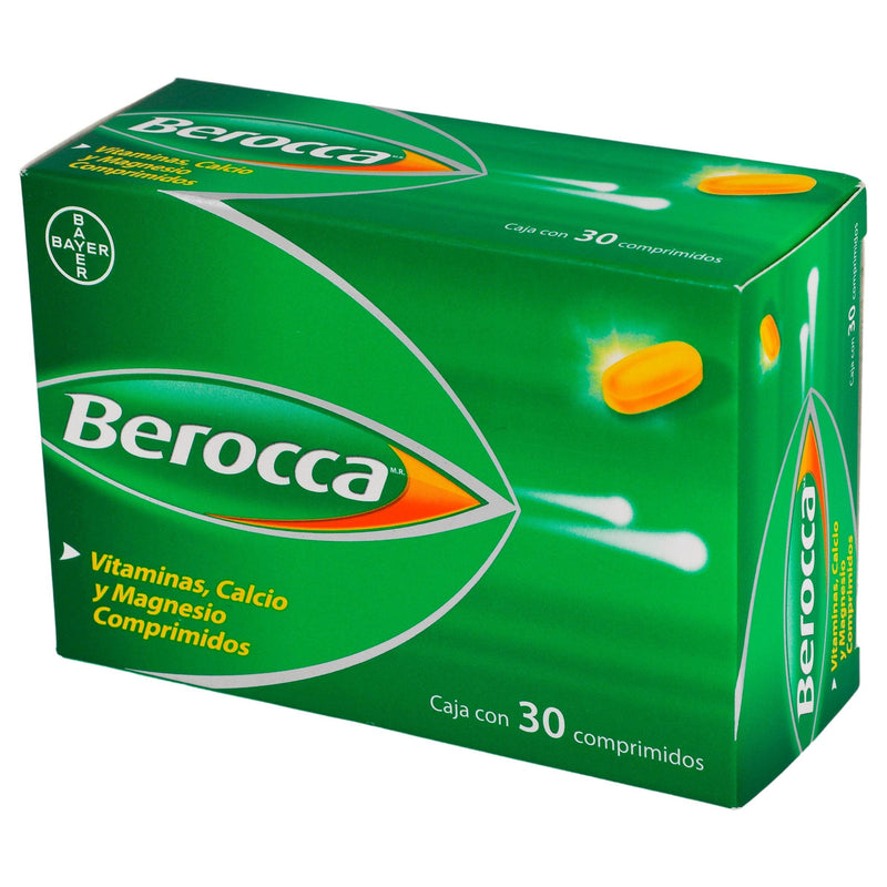 Berocca Con 30 Comprimidos (Vitaminas/Calcio/Magnesio) - WeCare Pharma