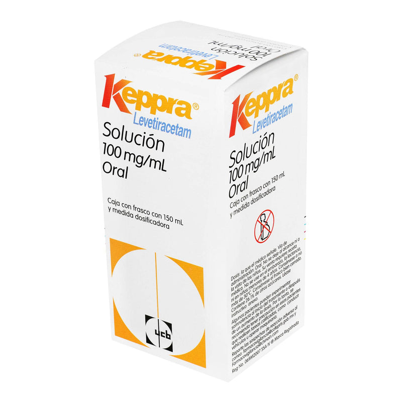 Keppra Solución 100Mg/Ml 150Ml (Levetiracetam) - WeCare Pharma