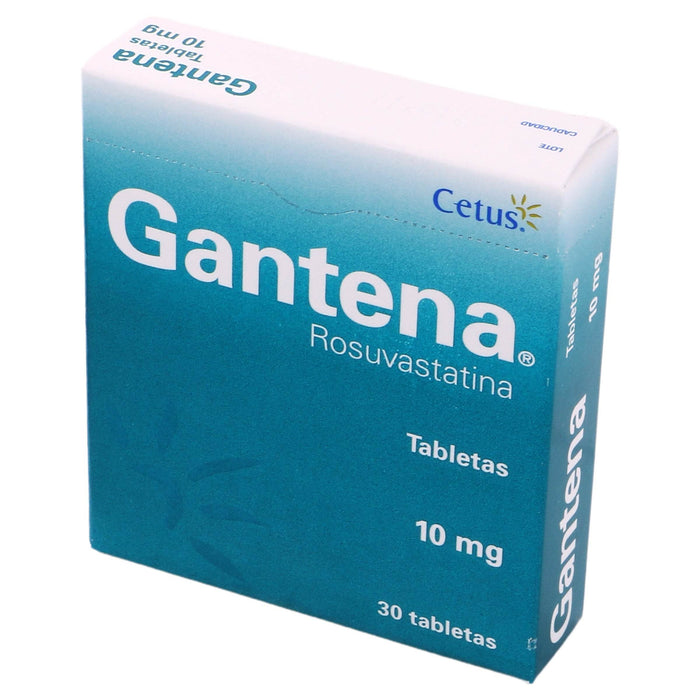 Gantena 10Mg Con 30 Tabletas (Rosuvastatina) - WeCare Pharma