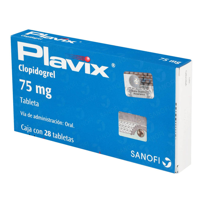 Plavix 75Mg Con 28 Tabletas (Clopidogrel) - WeCare Pharma