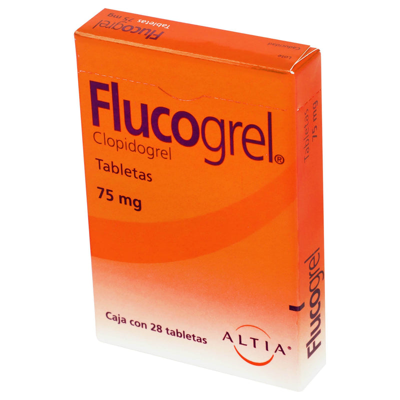 Flucogrel 75Mg Con 28 Tabletas (Clopidogrel) - WeCare Pharma