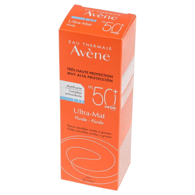 Avene Ultra Mat Fluido Sin Color Fps50 50Ml - WeCare Pharma