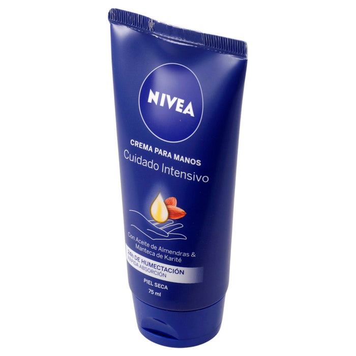 Crema Nivea Lata Cuidado Int P/Manos 75 Ml - WeCare Pharma