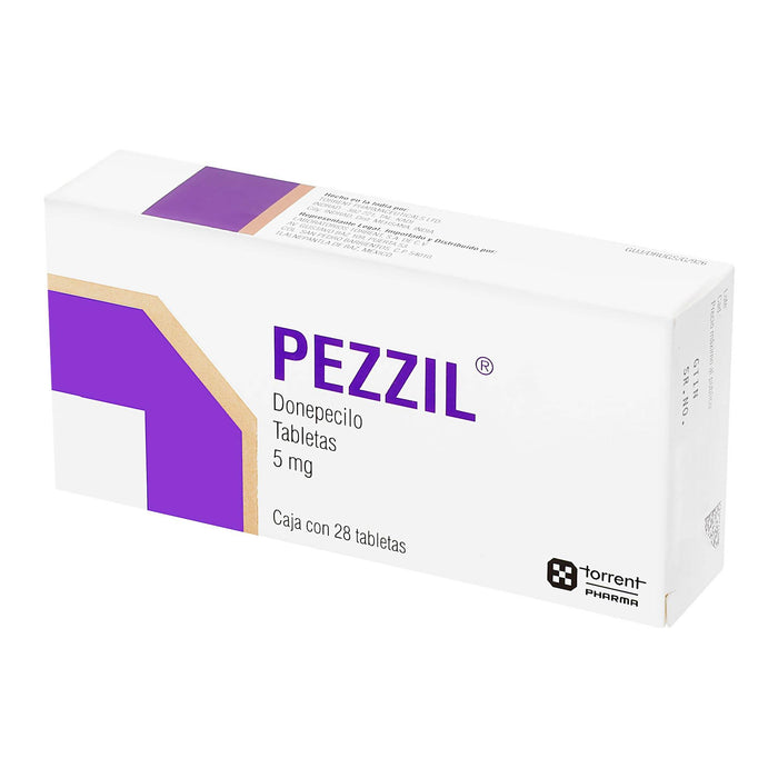 Pezzil 5Mg Con 28 Tabletas (Donepezilo) - WeCare Pharma