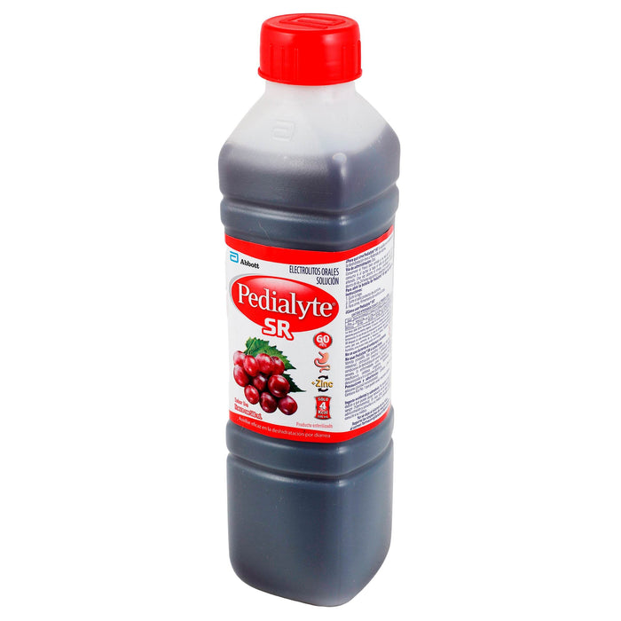 Pedialyte Sr60 Frasco 500Ml Uva (Electrolitos Orales) - WeCare Pharma