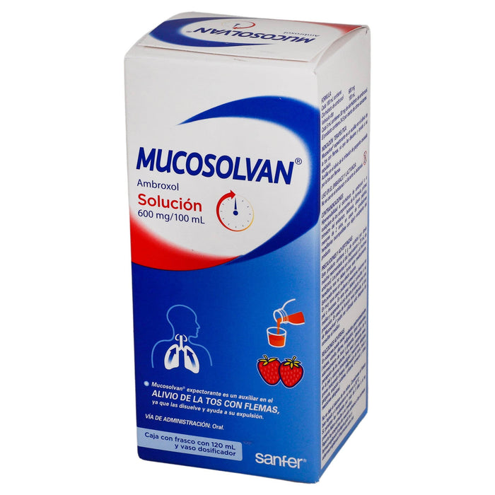Mucosolvan (Ambroxol) Solución 600Mg/100 Ml 120Ml - WeCare Pharma