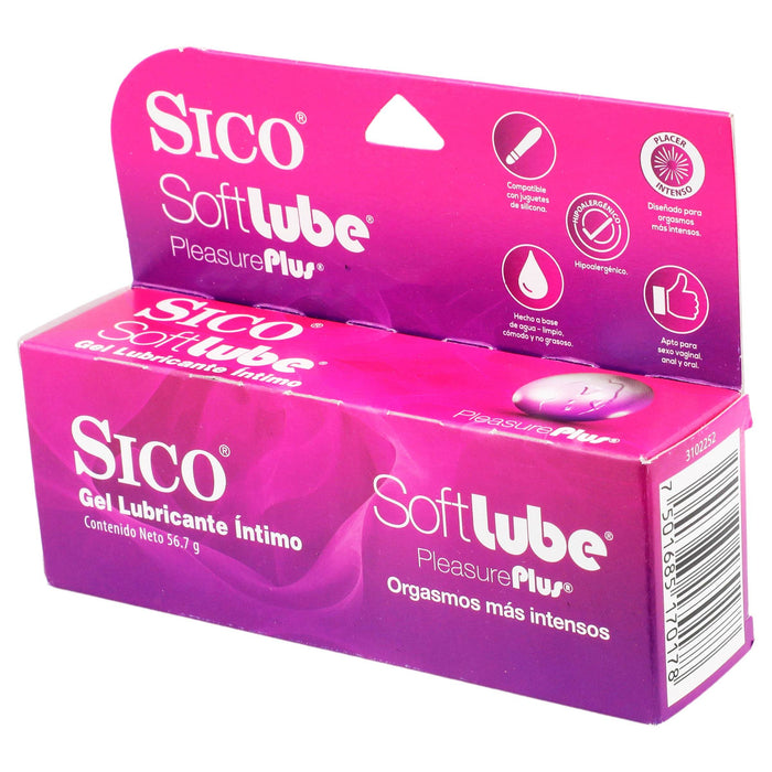 Lubricante Softlube Pleasureplus Gel 56.7G - WeCare Pharma