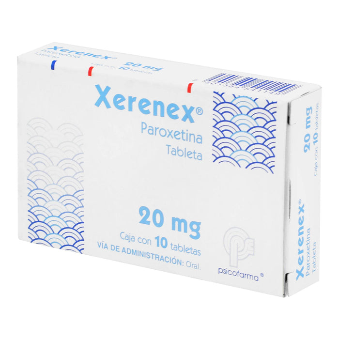 Xenerex 20Mg Con 10 Tabletas (Paroxetina) - WeCare Pharma
