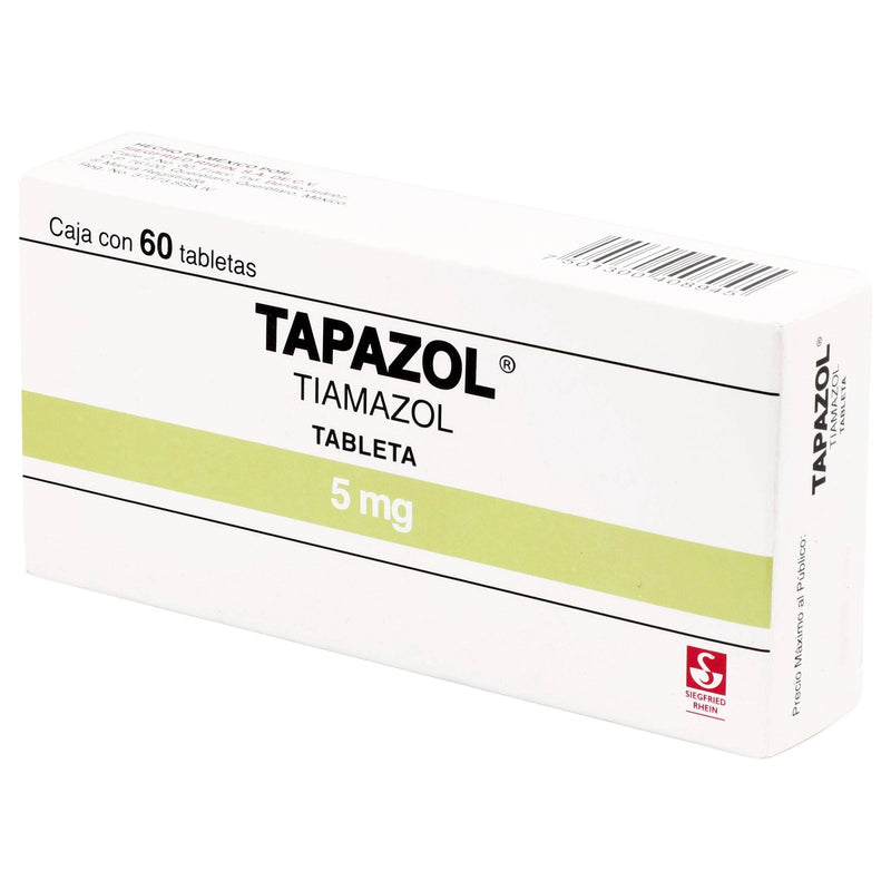 Tapazol 5Mg Con 60 Tabletas (Tiamazol) - WeCare Pharma