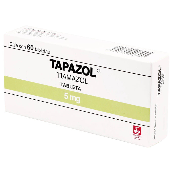 Tapazol 5Mg Con 60 Tabletas (Tiamazol) - WeCare Pharma