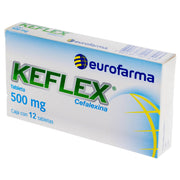 Keflex 500Mg Con 12 Tabletas (Cefalexina) - WeCare Pharma