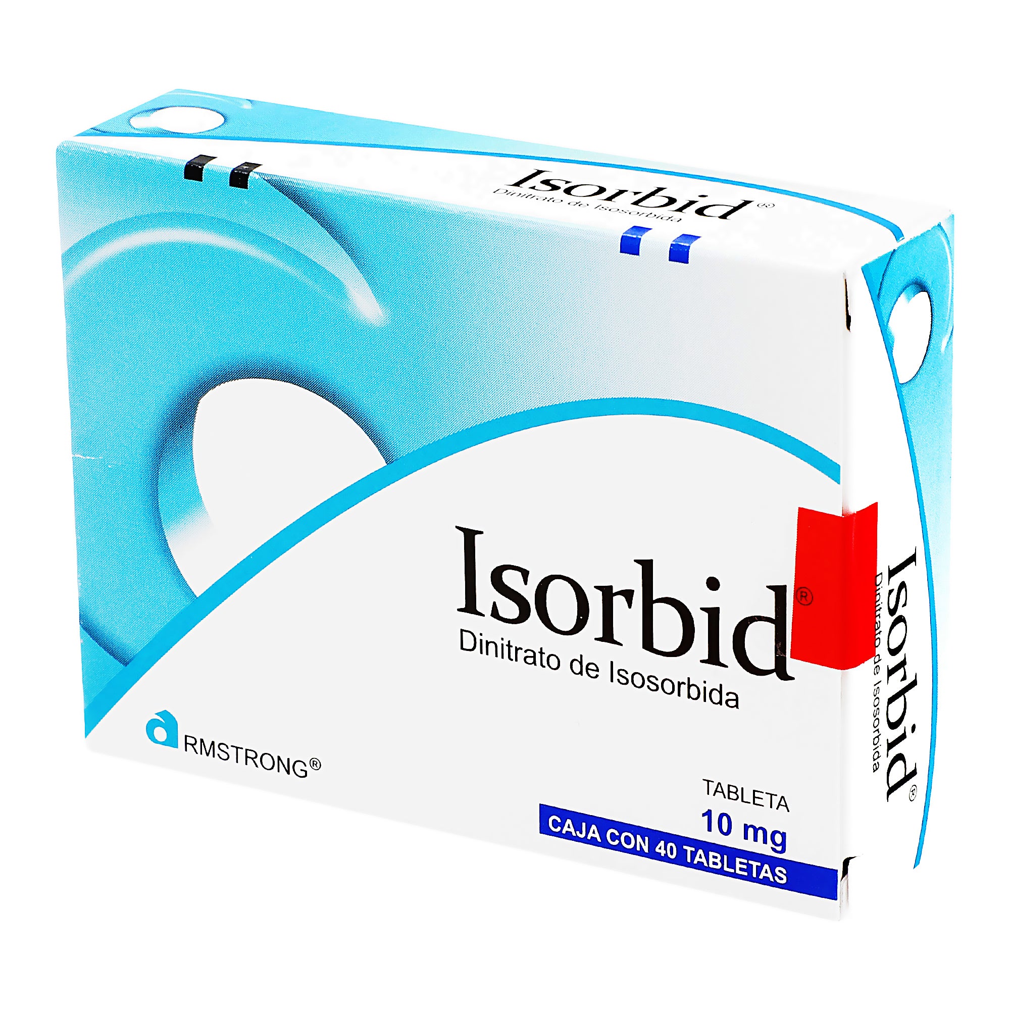 Isorbid 10Mg Con 40 Tabletas (Dinitrato De Isosorbida) 3 - 7501089802965