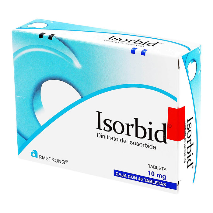 Isorbid 10Mg Con 40 Tabletas (Dinitrato De Isosorbida) - WeCare Pharma