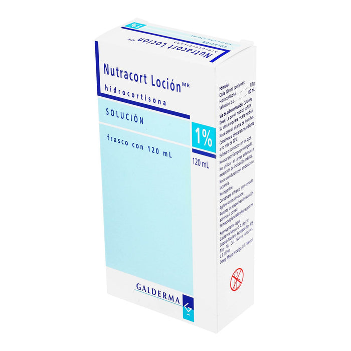 Nutracort Locion 1% 120Ml (Hidrocortisona) - WeCare Pharma