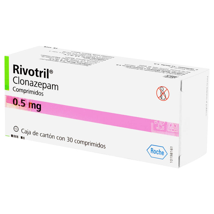 Rivotril (Clonazepam) Comp 0.5Mg Con 30 - WeCare Pharma