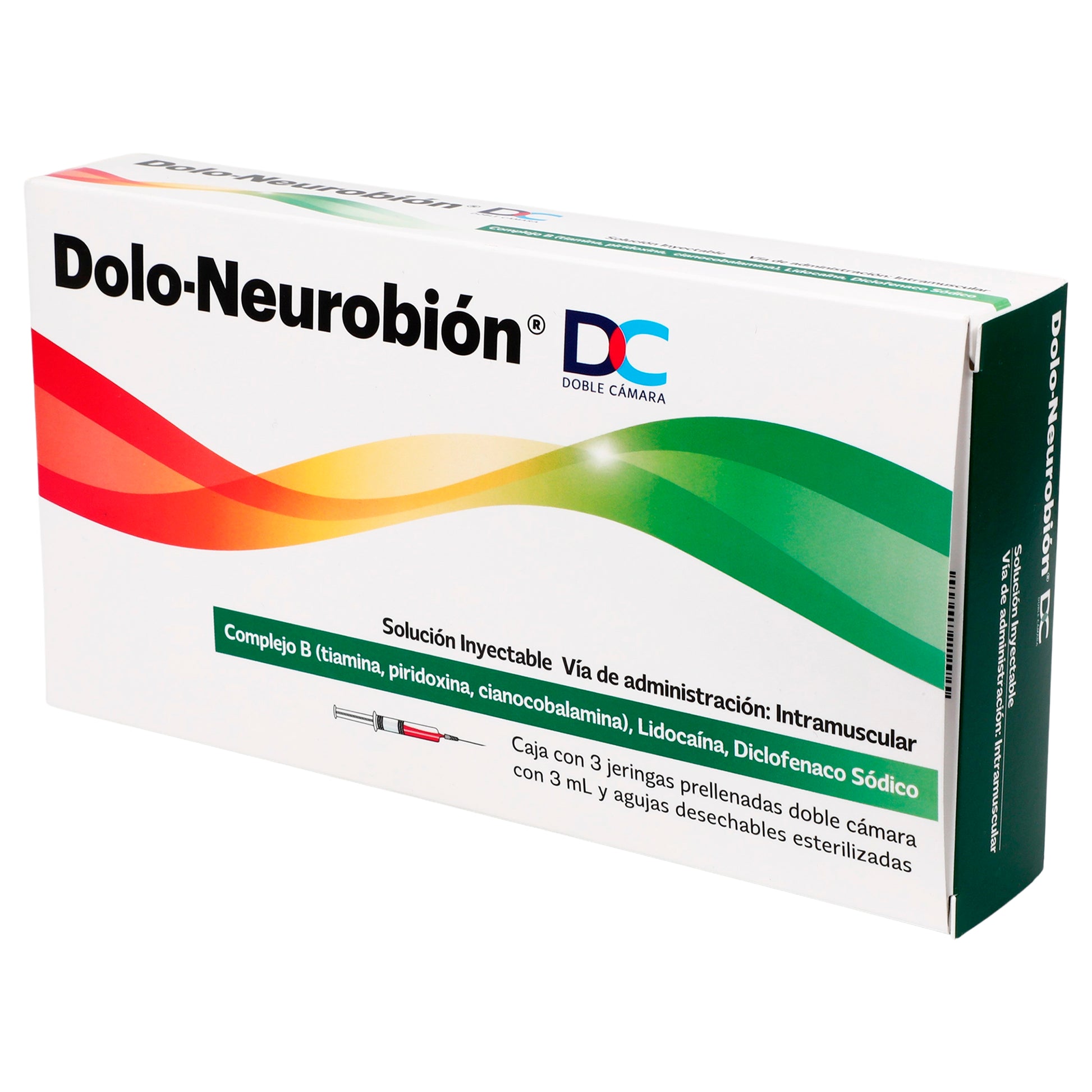 Dolo-Neurobion Dc Jeringa Prellenada Con 3 (Diclofenaco/Vit B) 3 - 7501298217659