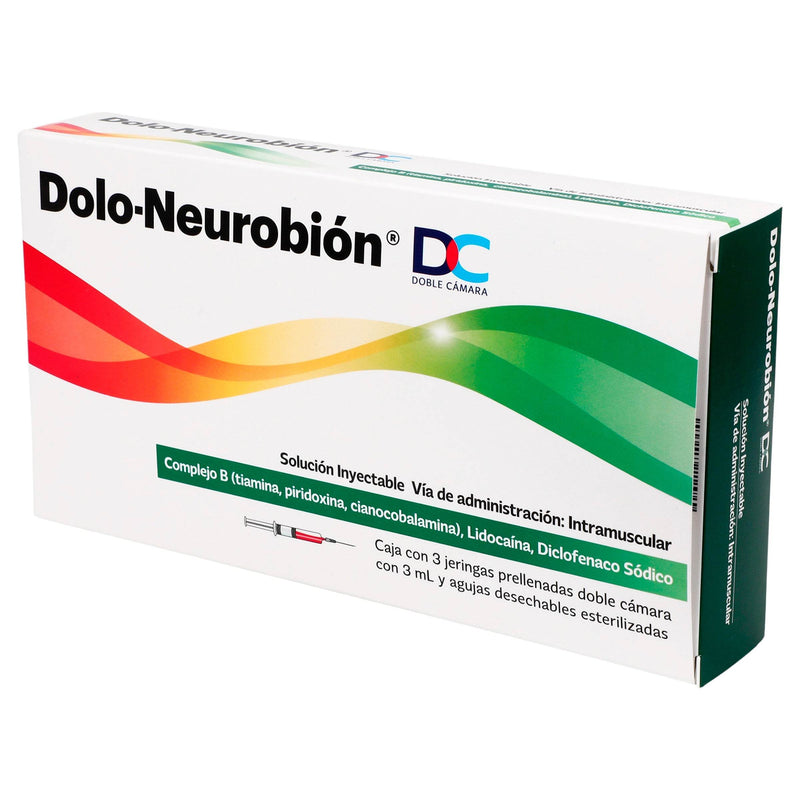 Dolo-Neurobion Dc Jeringa Prellenada Con 3 (Diclofenaco/Vit B) - WeCare Pharma