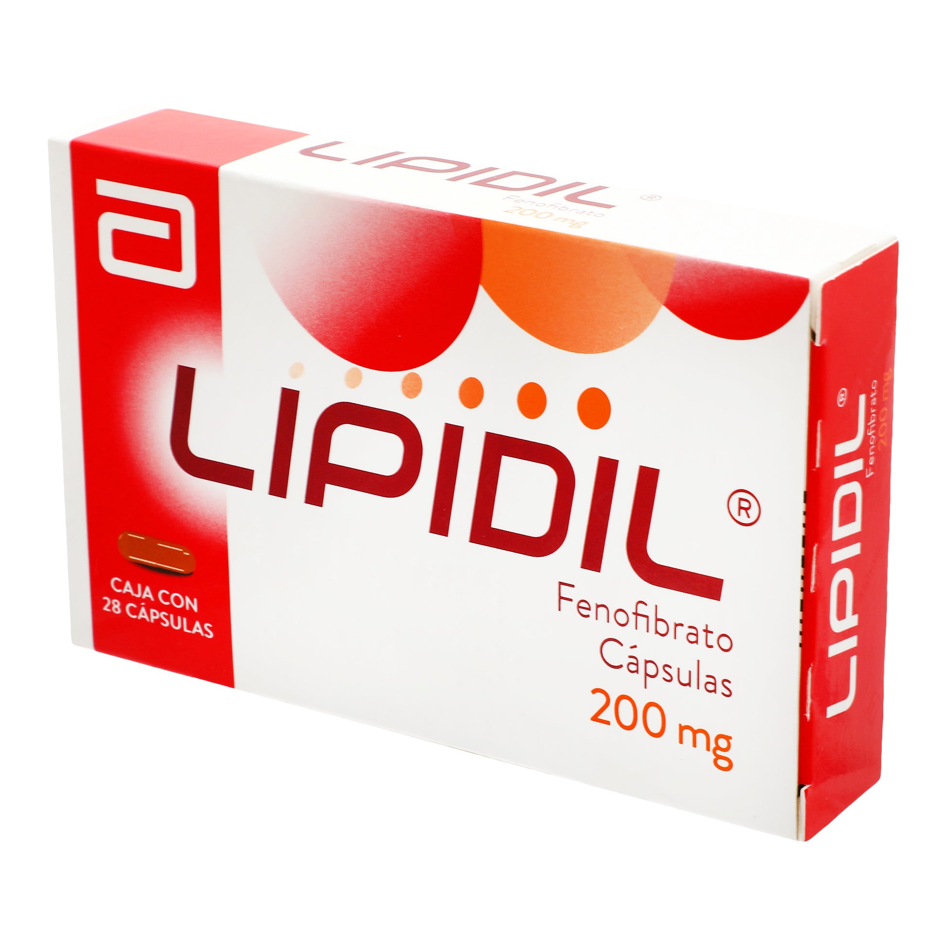 Lipidil 200Mg Con 28 Capsulas (Fenofibrato) 3 - 7501033958762