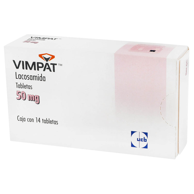 Vimpat 50Mg Con 14 Tabletas (Lacosamida) - WeCare Pharma