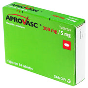Aprovasc (Irbesartan/Amlodipino) Tabletas 300Mg/5Mg Con 14 - WeCare Pharma