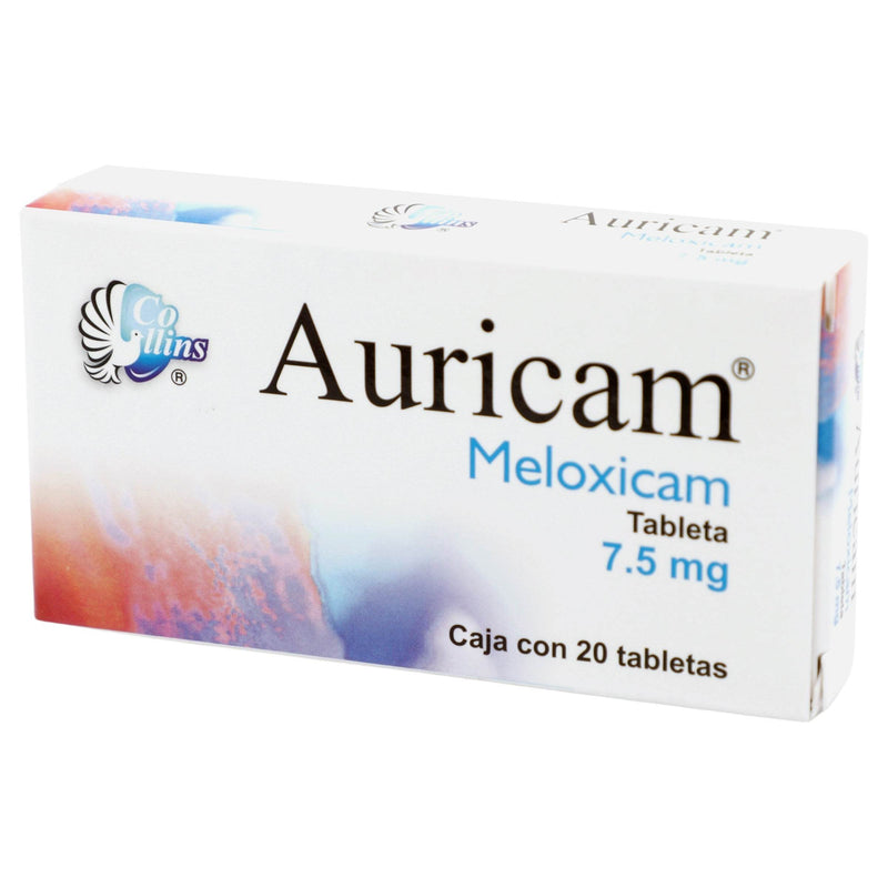 Auricam 7.5Mg Con 20 Tabletas (Meloxicam) - WeCare Pharma