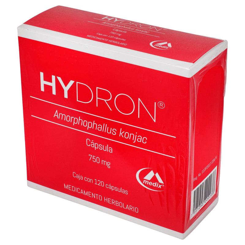 Hydron (Amorphophallus Konjac) Capsulas 750Mg Con 120 - WeCare Pharma