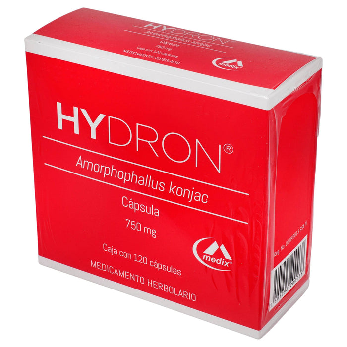 Hydron (Amorphophallus Konjac) Capsulas 750Mg Con 120 - WeCare Pharma