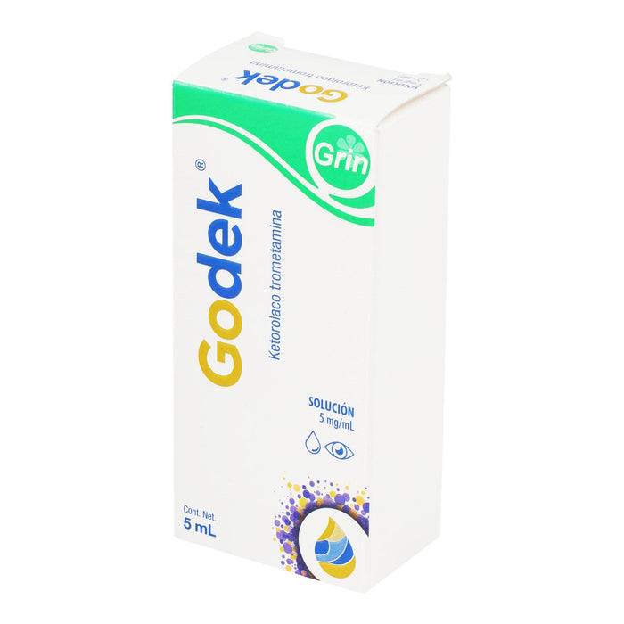Godek Gotas 5Mg/Ml 5Ml (Ketorolaco Trometamina) - WeCare Pharma