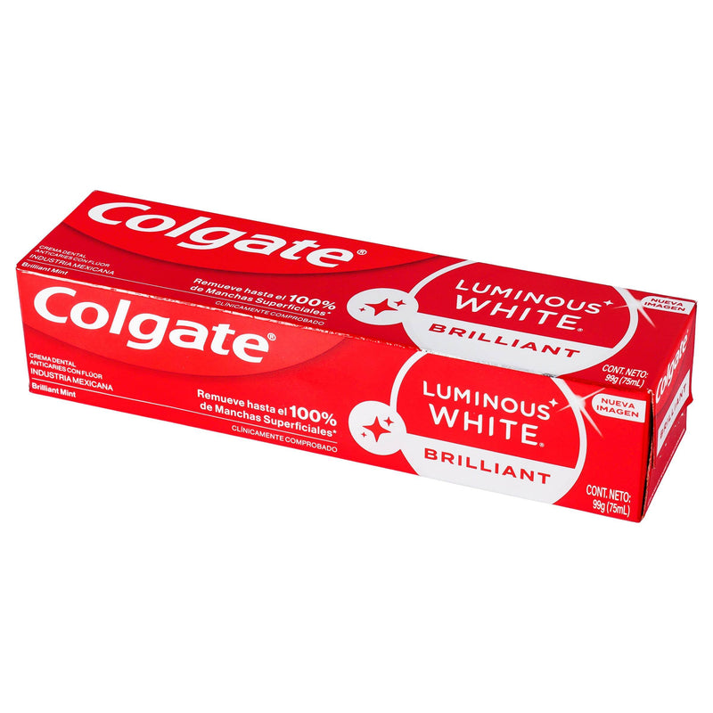 Colgate Pasta Dental Luminous White Brilliant 75Ml - WeCare Pharma