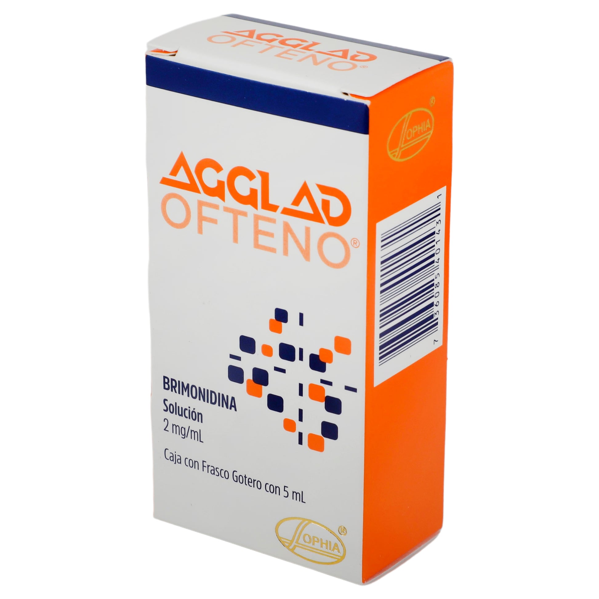 Agglad Gotas 0.2% 5Ml (Brimonidina) 3 - 736085401431