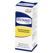 Deltamid Ofteno Gotas 100Mg/5Mg 5Ml (Sulfacetamida/Prednisolona) - WeCare Pharma