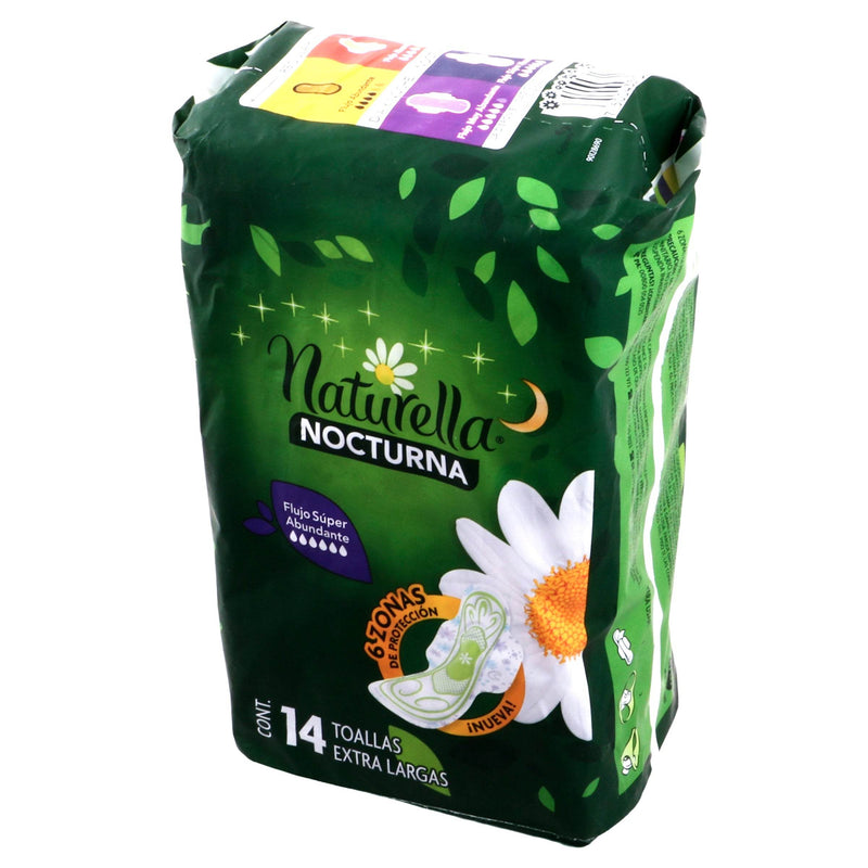 Toallas Sanitaria Naturella Super Abundante Con 14 - WeCare Pharma