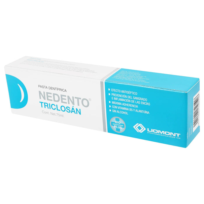 Nedento (Triclosan) Pasta Dentrifica 75Ml - WeCare Pharma