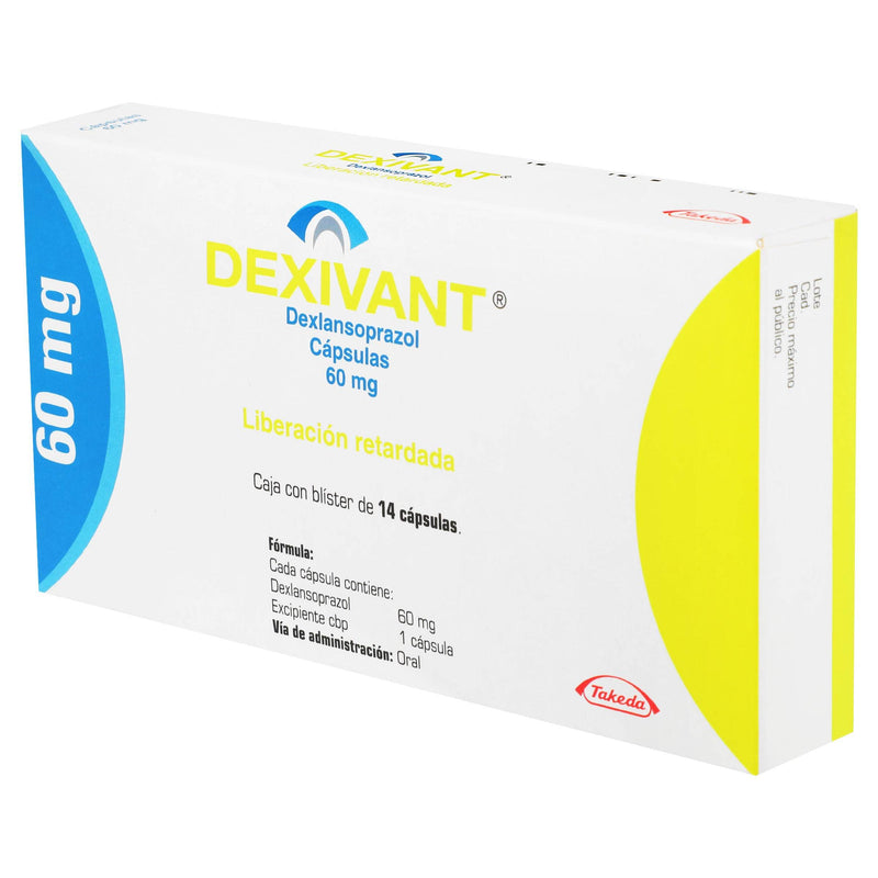 Dexivant 60Mg Con 14 Capsulas (Dexlansoprazol) - WeCare Pharma