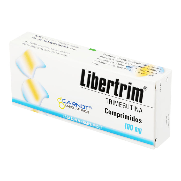 Libertrim 100Mg Con 20 Comprimidos (Trimebutina) 3 - 7501070903497