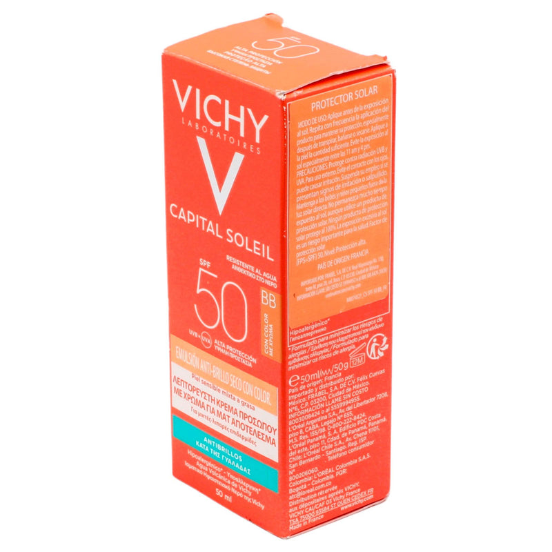 Vichy Capital Soleil Seco Con Color Fps50 50Ml - WeCare Pharma