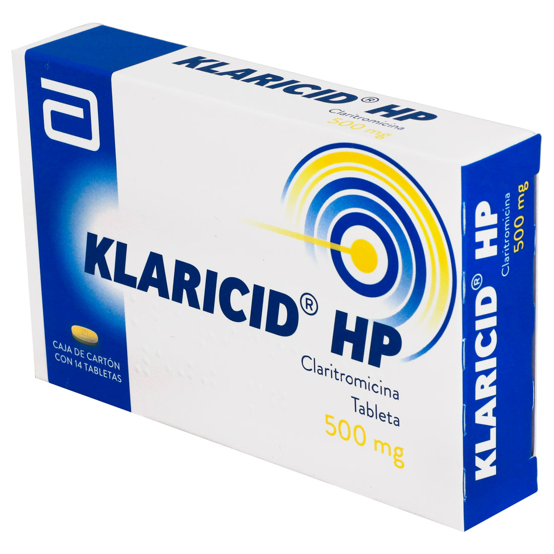 Klaricid Hp 500Mg Con 14 Tabletas (Claritromicina) 3 - 7501033921766