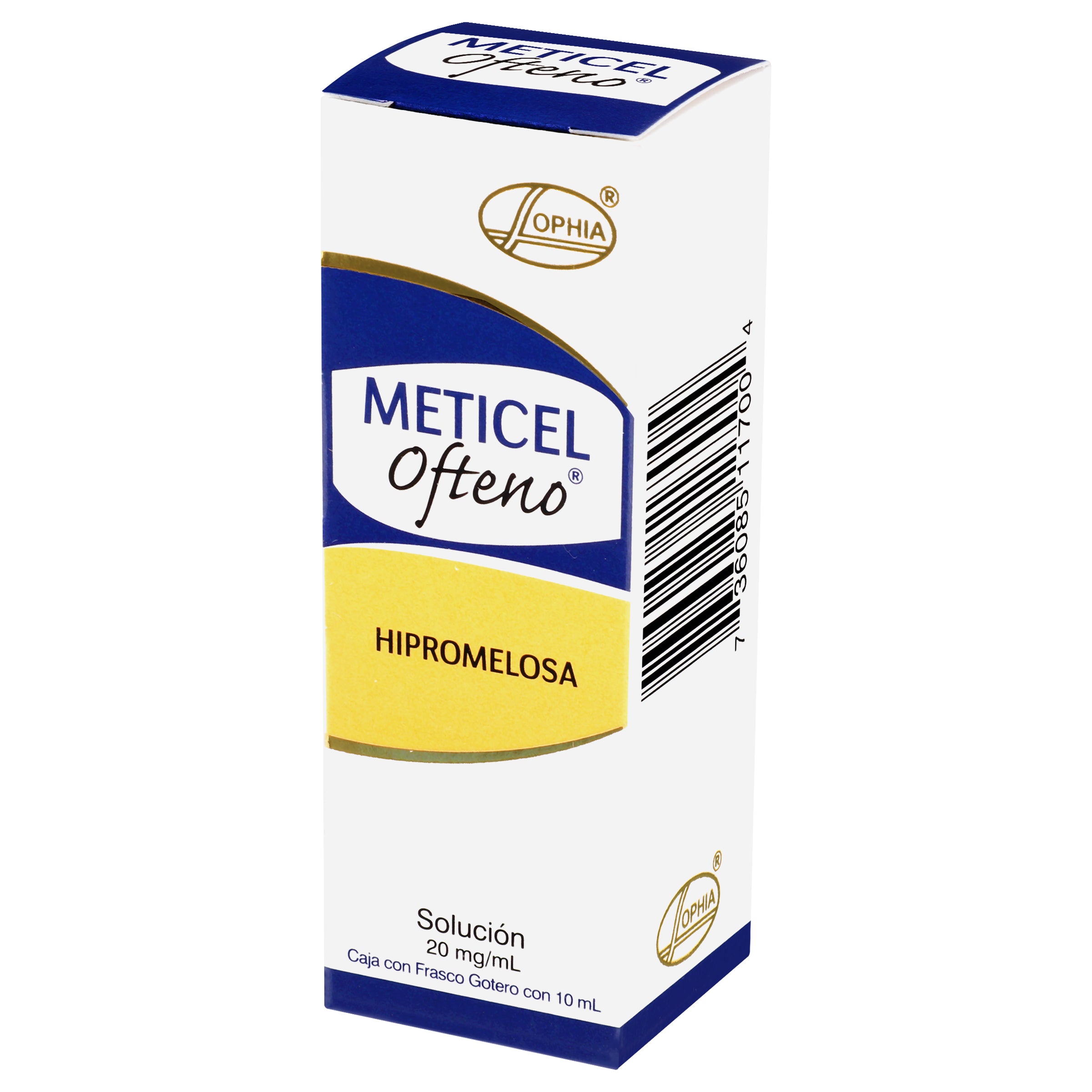 Meticel Ofteno Gotas 20Mg/Ml (Hipromelosa) 4 - 736085117004