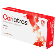 Coriatros 16Mg Con 28 Tabletas (Candesartan Cilexetilo) - WeCare Pharma