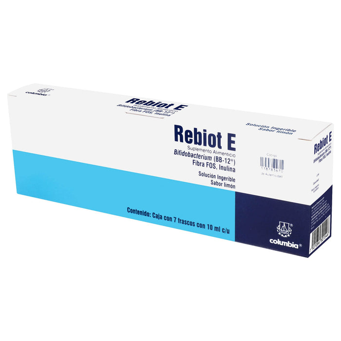 Rebiot E (Suplemento Alimenticio) Frasco Con 10 Ml Con 7 - WeCare Pharma