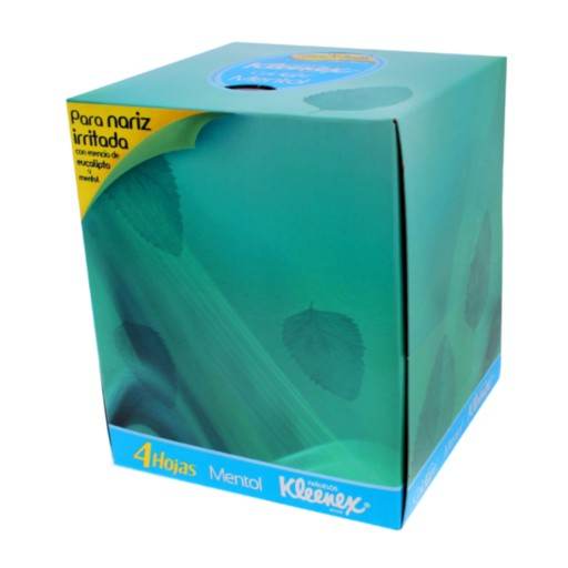 Pañuelos Kleenex Coldcare Mentol Caja Con 60 - WeCare Pharma